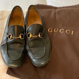 Gucci loafers.